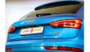 أودي Q3 Audi Q3 S-Line 40 TFSI 2018 GCC under Warranty with Zero Down-Payment.