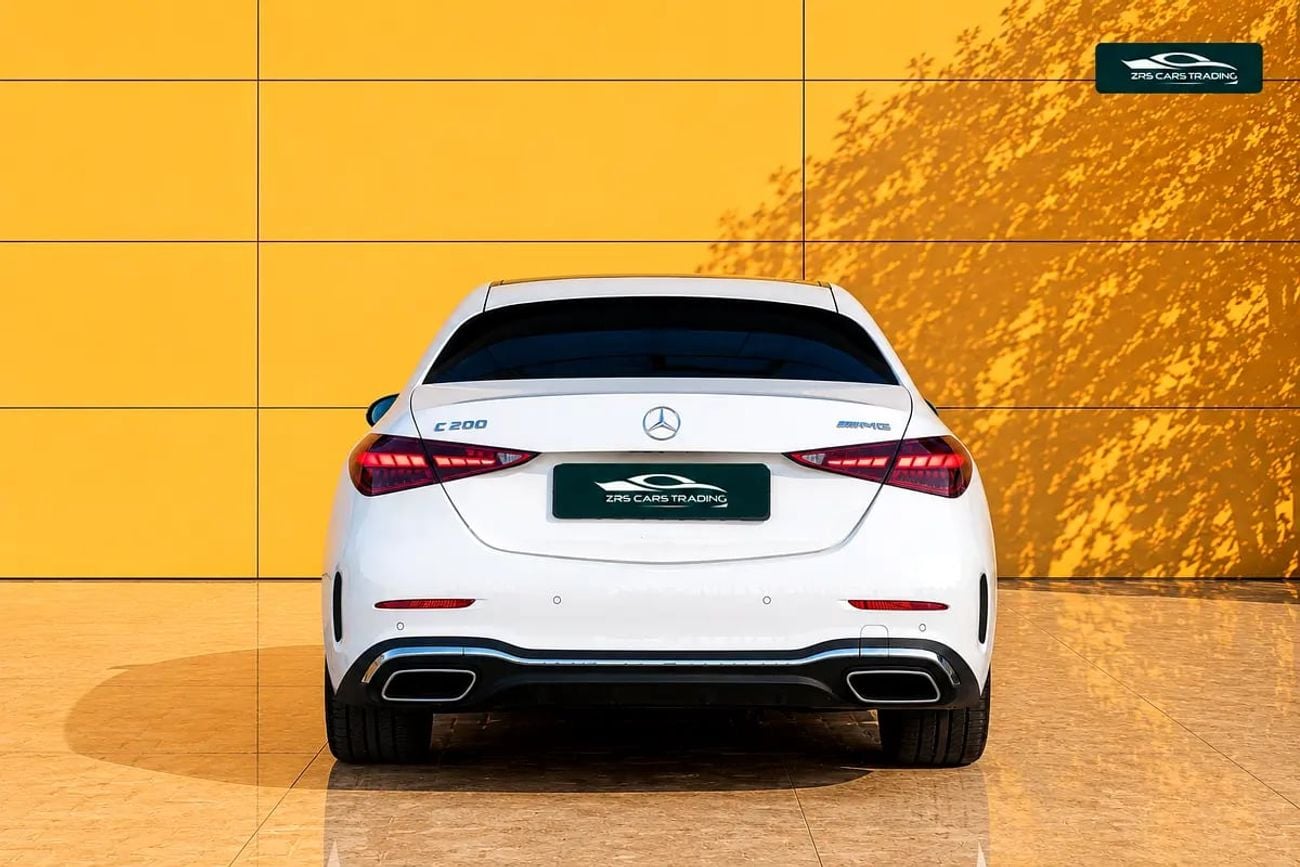 مرسيدس بنز C 200 2846 / 60 Months | 0% DP | C200 Gcc / ZRS Warranty