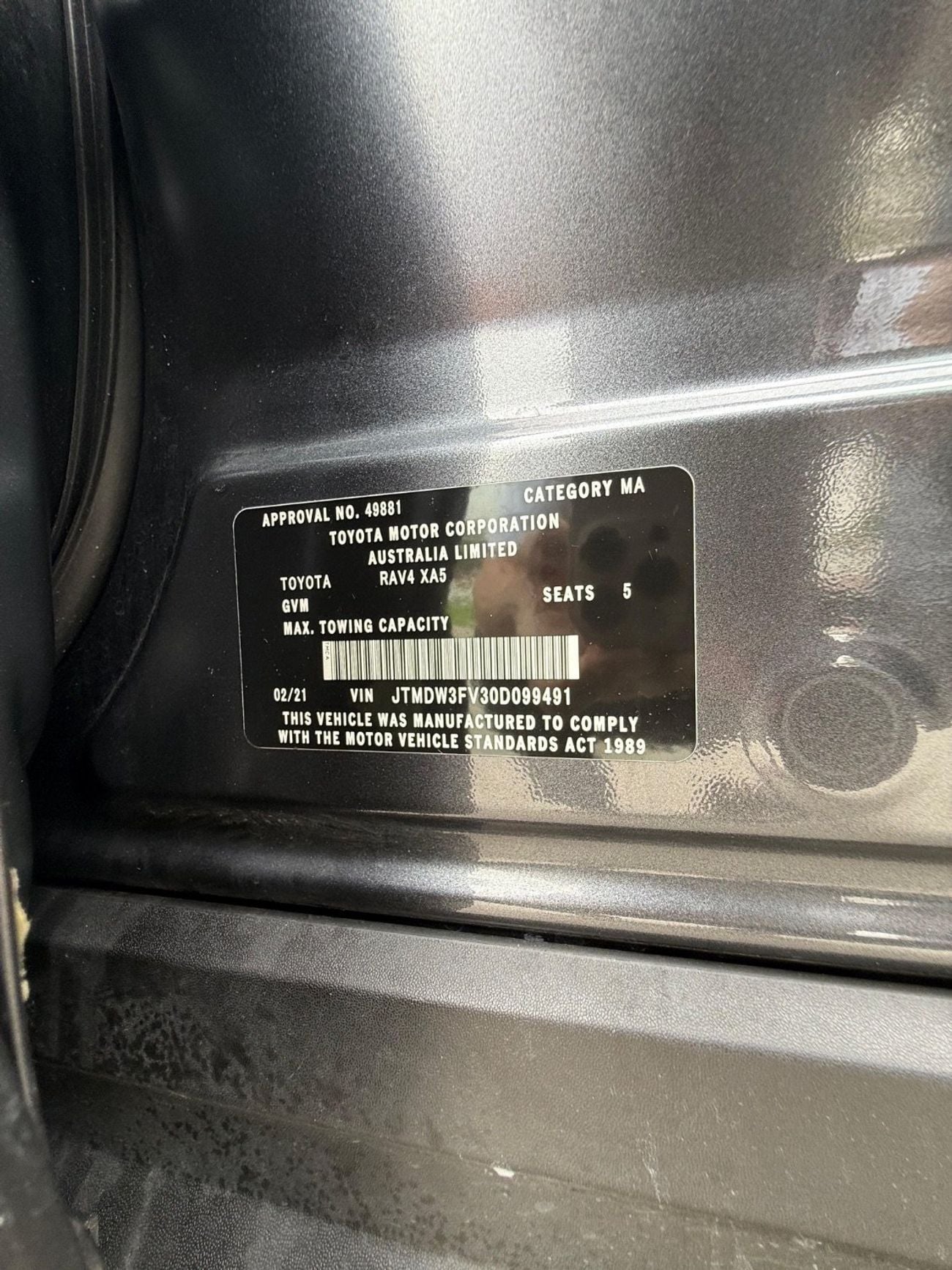 Toyota RAV4 VXR HEV
