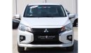 Mitsubishi Attrage Mitsubishi Attrage 2021 in excellent condition without paint without accidents