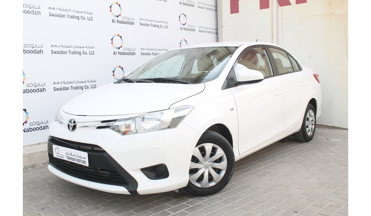 Toyota Yaris 1.5L SE SEDAN 2015 GCC DEALER WARRANTY