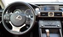 Lexus IS250 One year free comprehensive warranty in all brands.