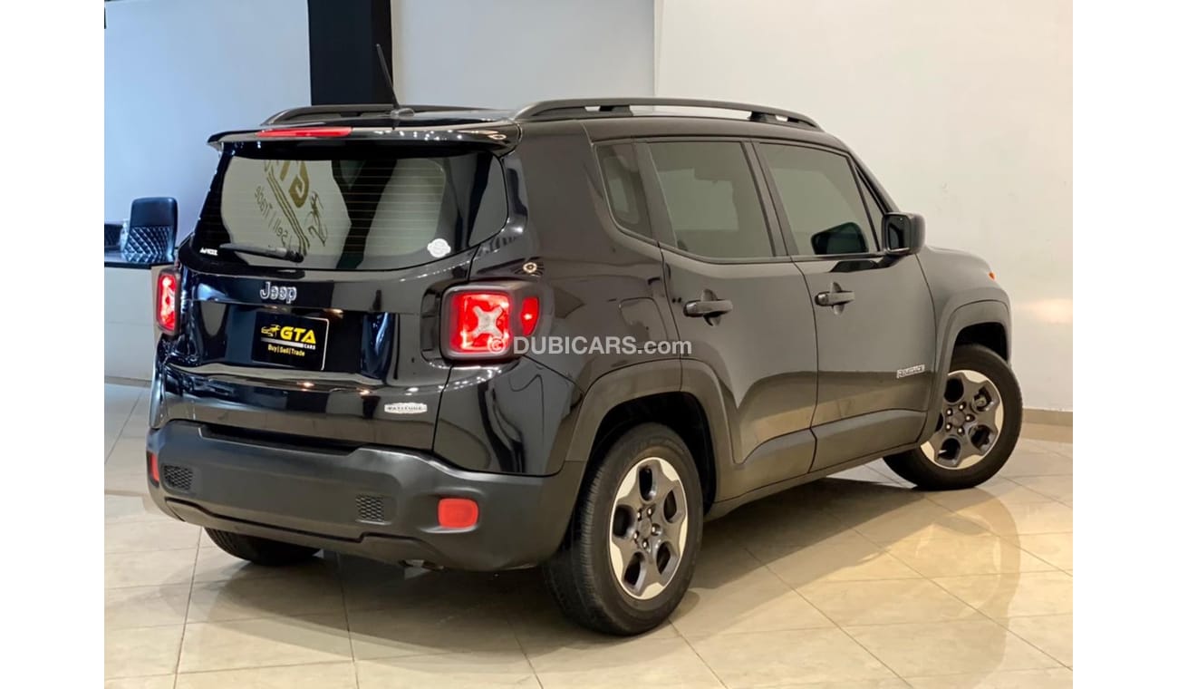 Jeep Renegade 2017 Jeep Renegade Latitude, Jeep Warranty-Full Service History, GCC