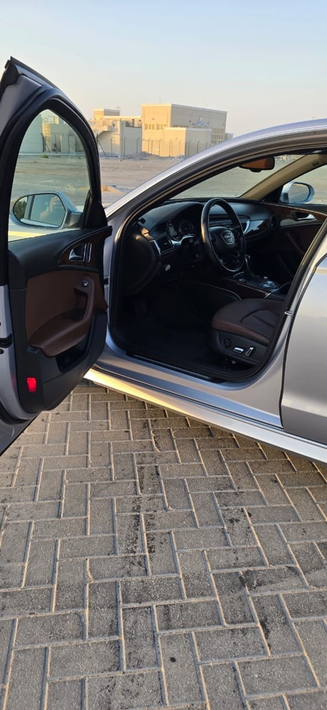 Audi A6 TFSI quattro S-Line 3.0L MODEL 2017 GCC CAR PERFECT CONDITION INSIDE AND OUTSIDE FULL OPTION SUN ROO