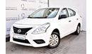 Nissan Sunny AED 645 PM | 1.5L S GCC DEALER WARRANTY
