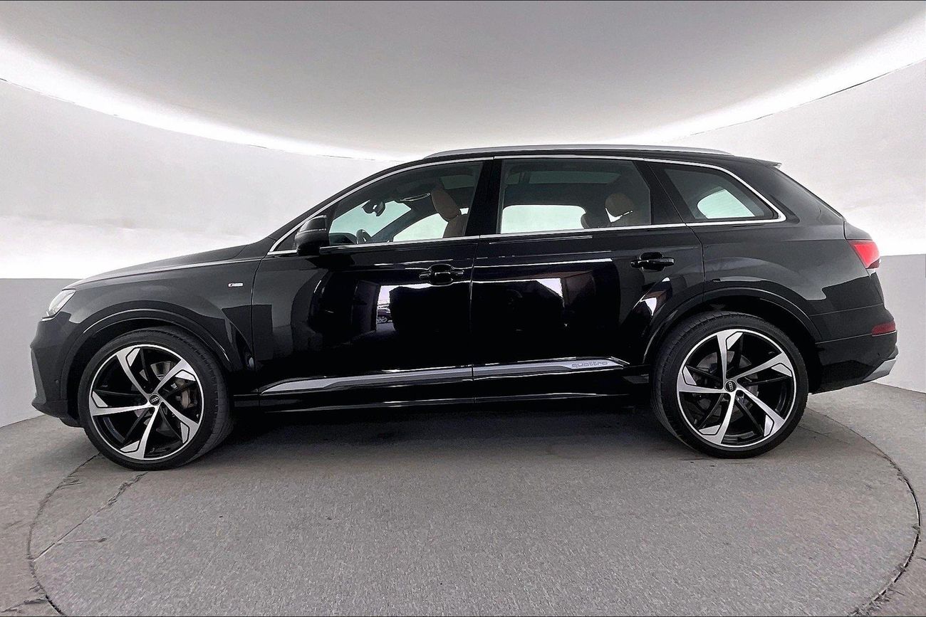 Audi Q7 55 TFSI quattro S-Line Luxury/High Option | National Day Celebration | Guaranteed Warranty | 0 Down 