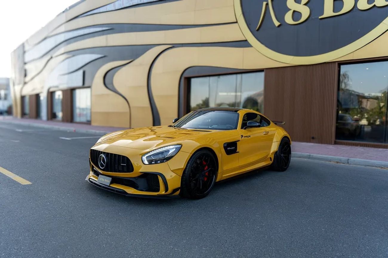 مرسيدس بنز AMG GT GT S RWD | Original 700 GTR wide body kit | GCC Specs