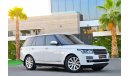 Land Rover Range Rover HSE 5.0L | 4,502 P.M | 0% Downpayment | Low Mileage!