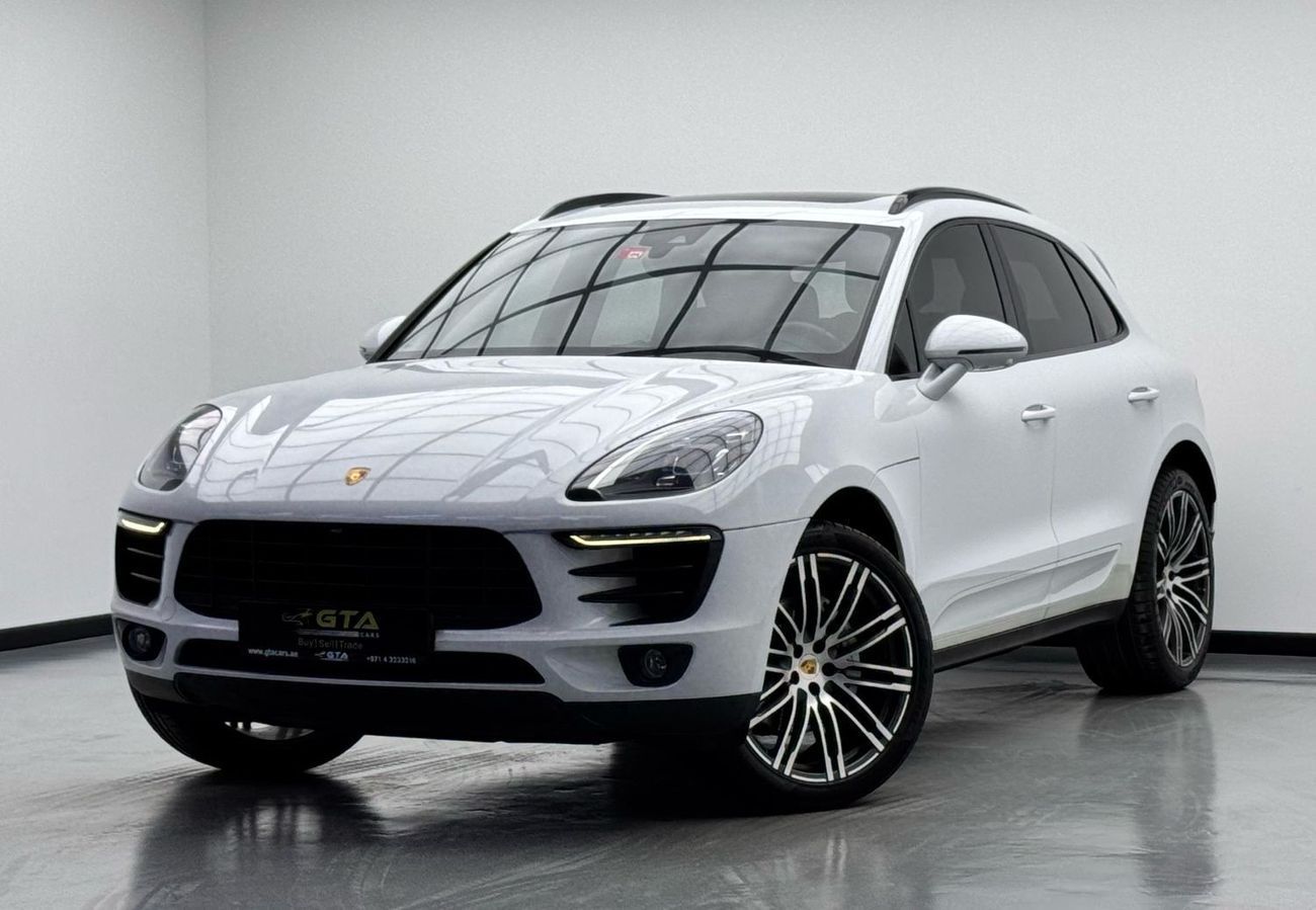 Porsche Macan S 3.0L (340 HP) 2018 Porsche Macan S, Warranty, Full Options, Excellent Condition, GCC