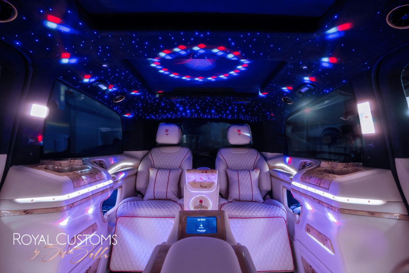 مرسيدس بنز V 300 “LA ROSE” – 1 Of 1 CONCEPT - Handcrafted by ROYAL CUSTOMS in Dubai (Since 2009)