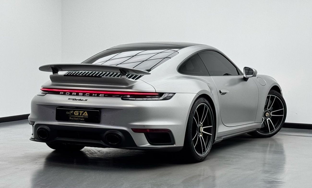 Porsche 911 Turbo S 3.8L (640 HP) Coupe 2022 Porsche 911 Turbo S, 2025 Porsche Warranty, Sport Chrono Package, F