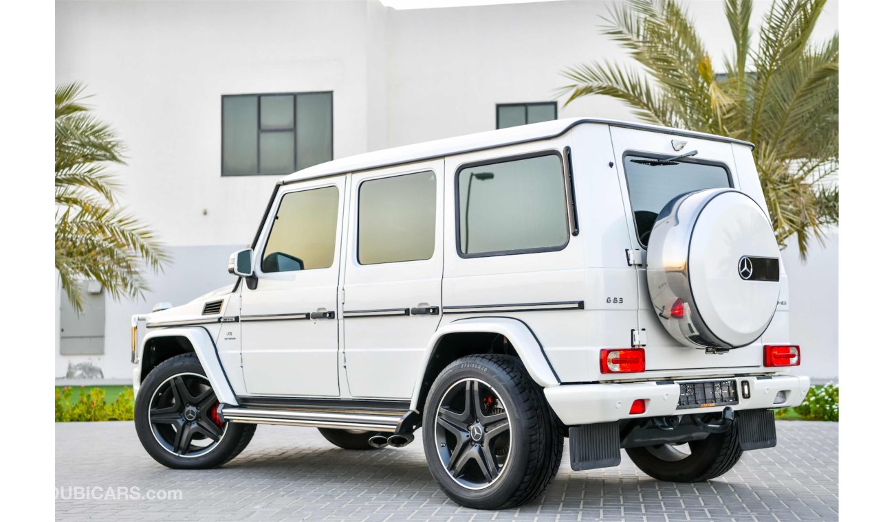 Mercedes-Benz G 63 AMG 5.5L V8 - GCC - AED 4,876 Per Month - 0% DP