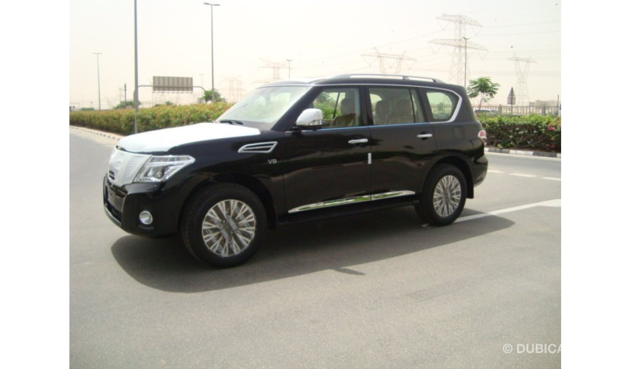 Nissan Patrol LE Platinum V8, GCC Engine : 5.6 L 400 HP + Navigation --- EID Offer