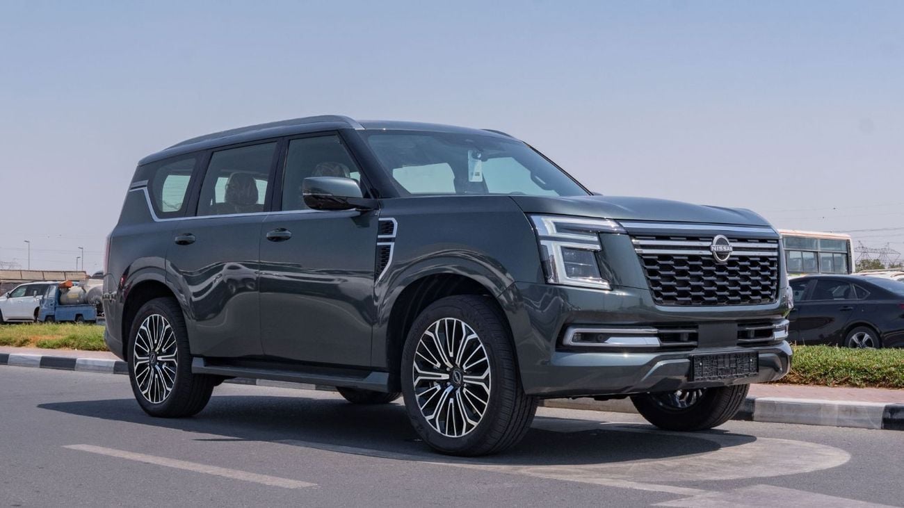 نيسان باترول 2026 Nissan Patrol V6 3.8L SE Platinum Green (Export Only)