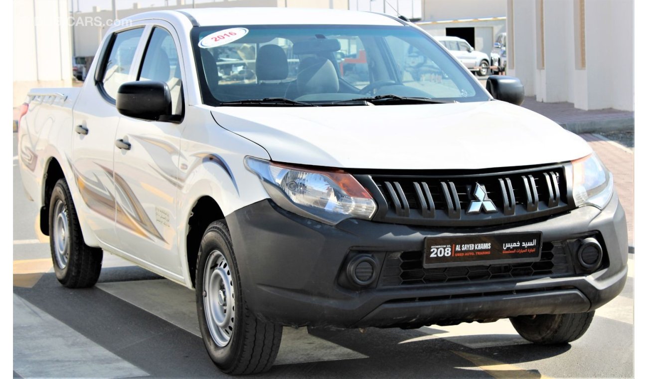 Mitsubishi L200 Mitsubishi L200 2016 GCC in excellent condition, without accidents, very clean from inside and outsi