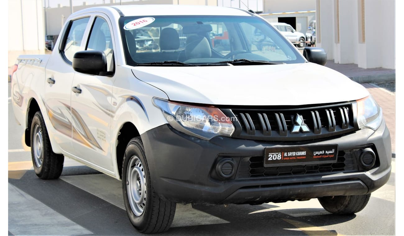 Mitsubishi L200 Mitsubishi L200 2016 GCC in excellent condition, without accidents, very clean from inside and outsi
