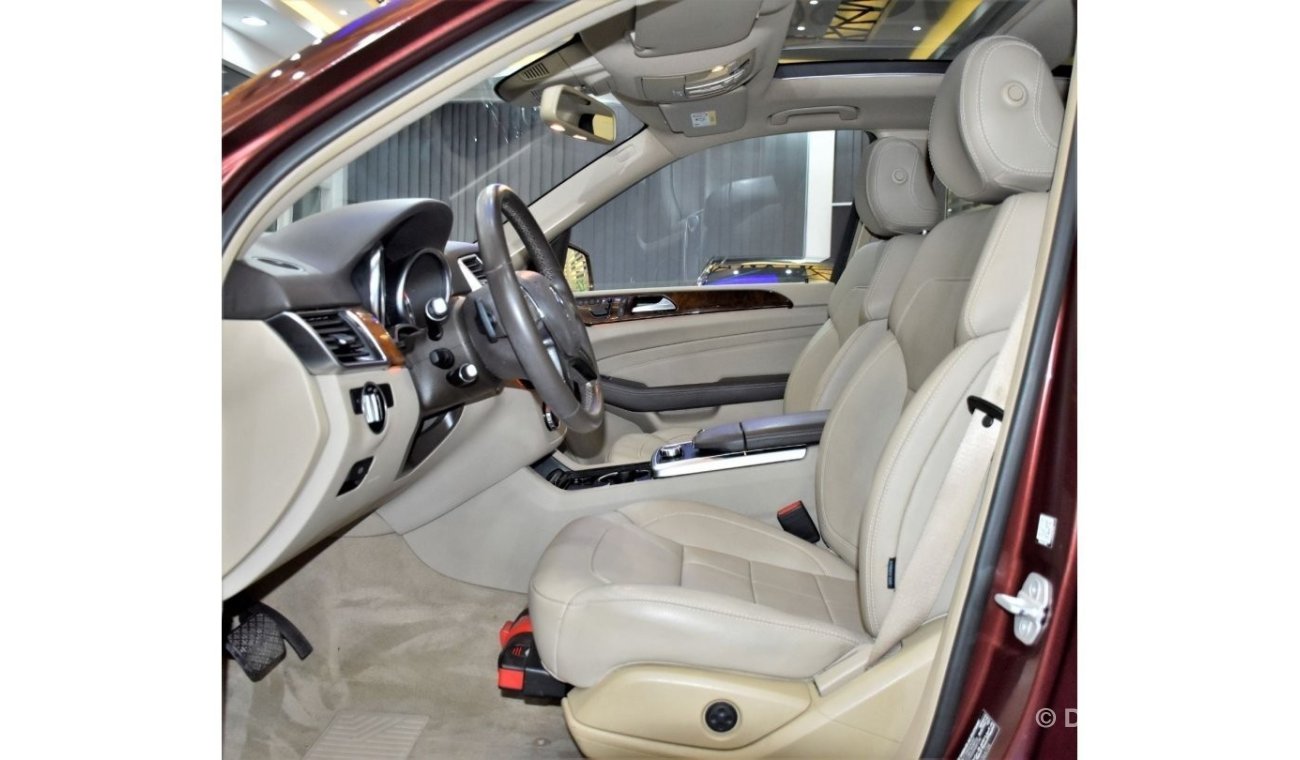 مرسيدس بنز ML 350 EXCELLENT DEAL for our Mercedes Benz ML350 ( 2014 Model ) in Burgundy Color GCC Specs