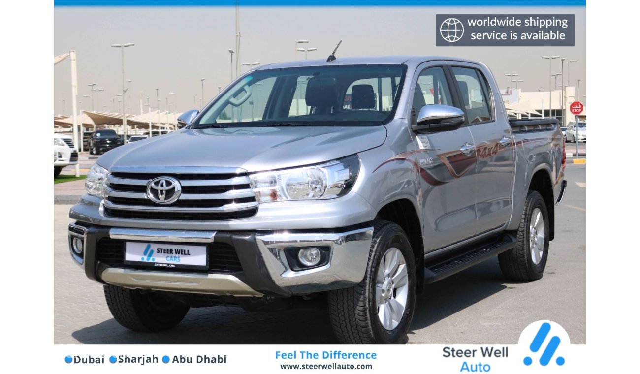 Toyota Hilux 2018 TOYOTA HILUX 4X4 DOUBLE CABIN GLX.S WITH GCC SPECS - FULL OPTION