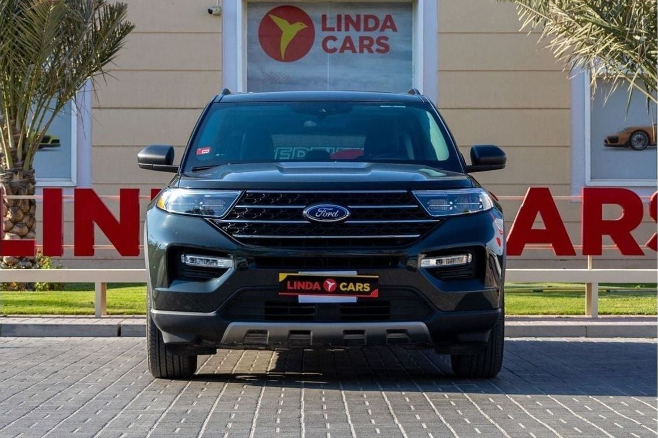 فورد إكسبلورر XLT 202A 2.3L 4WD Ford Explorer XLT (7 SEATER) 2022 GCC under Agency Warranty and Service Contract w