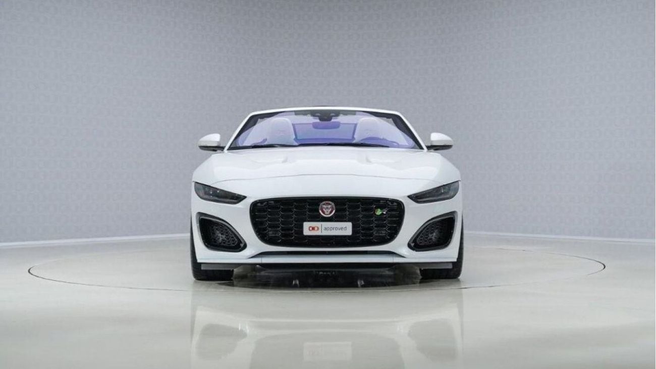 جاكوار F Type P 575 R Dynamic V8 - 2 Year Warranty - Approved Prepared Vehicle