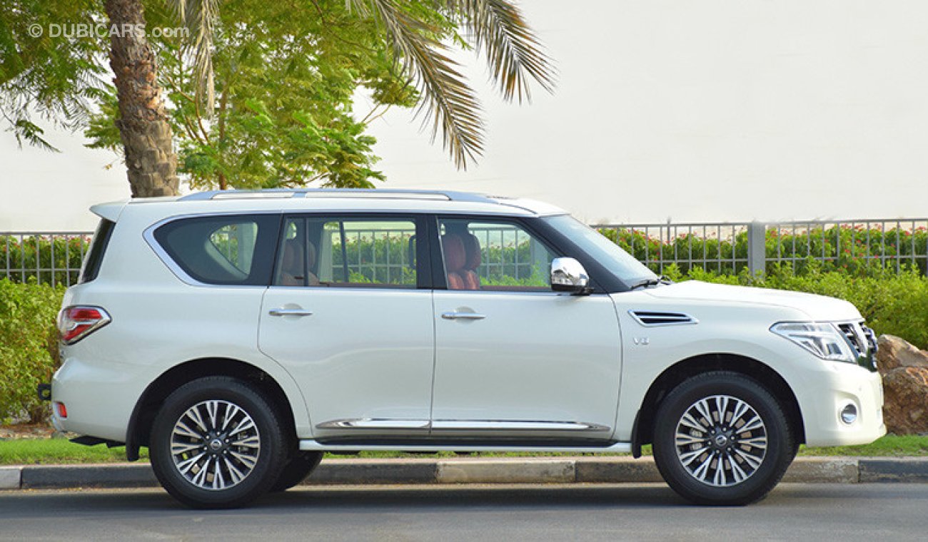 Nissan Patrol LE - 2019 - 500KM DRIVEN - LUXURY - AVAILABLE WITH ZERO DOWN PAYMENT BANK FINANCE AT AED 5190