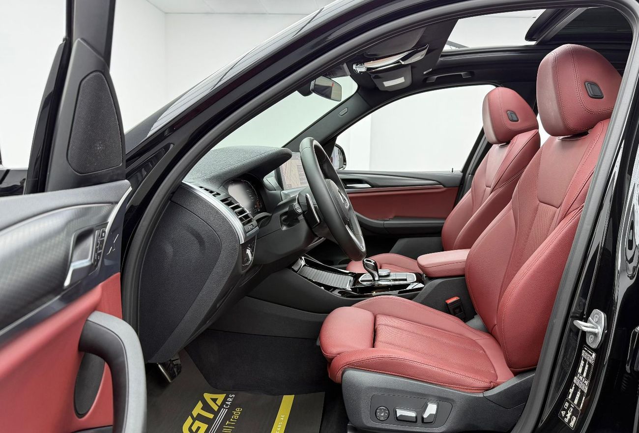 BMW X3 xDrive 30i M Sport 2.0L 2022 BMW X3 XDrive30i M Sport, 2027 BMW Warranty + Service Pack, Full BMW Se