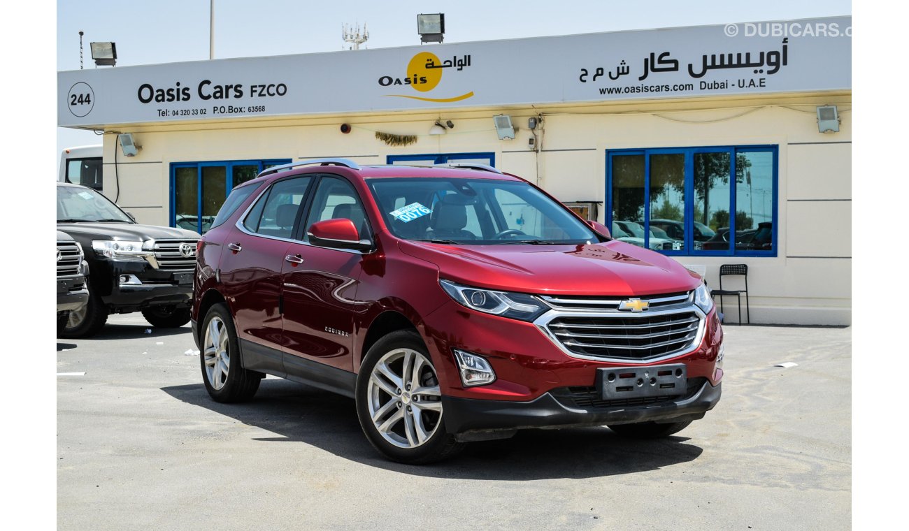 Chevrolet Equinox Premier Full Option 2018 Full Service History GCC Specification