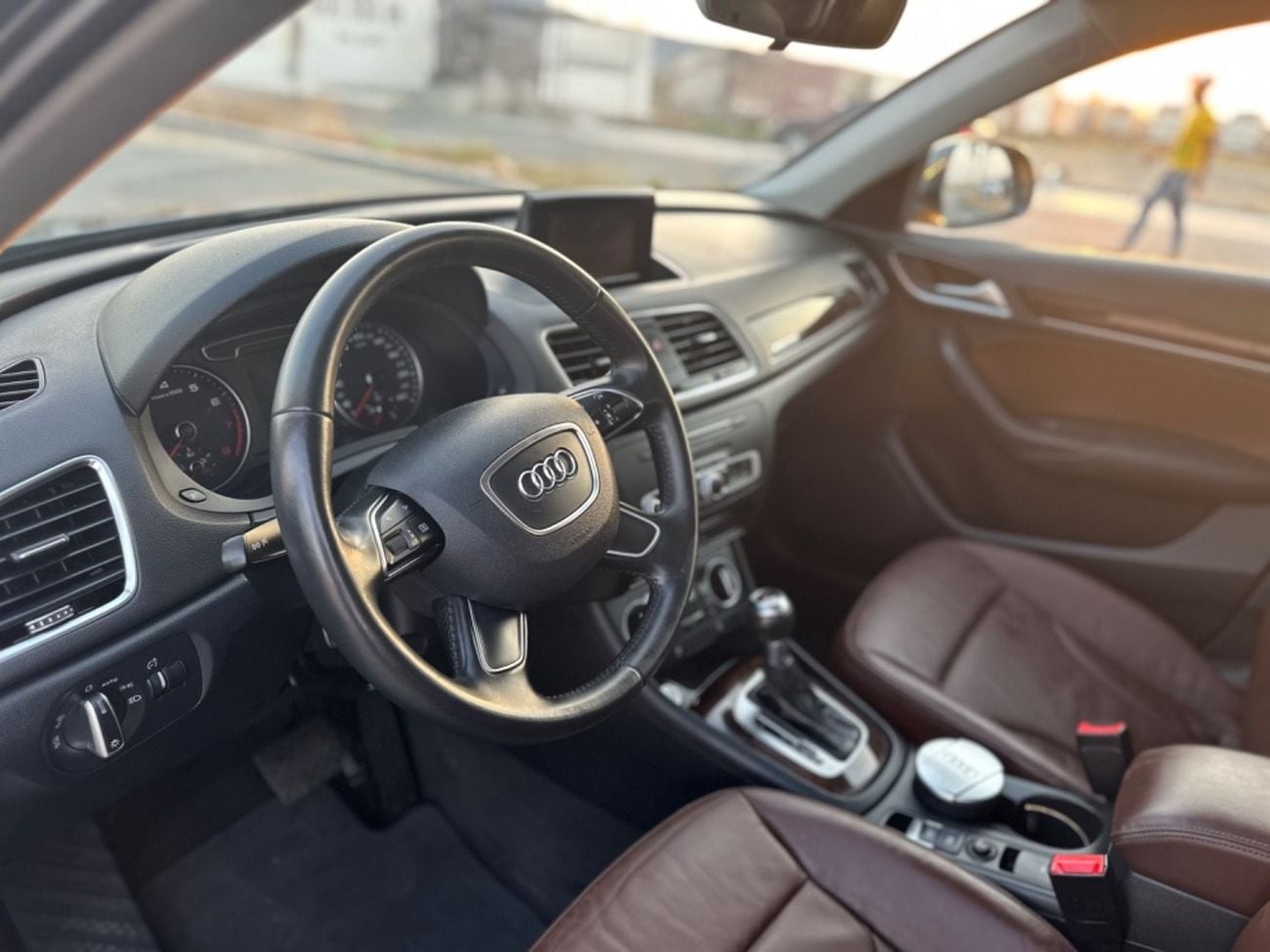 Audi Q3 35 TFSI S-Line MODEL 2016 GCC CAR PERFECT CONDITION INSIDE AND OUTSIDE FULL OPTION