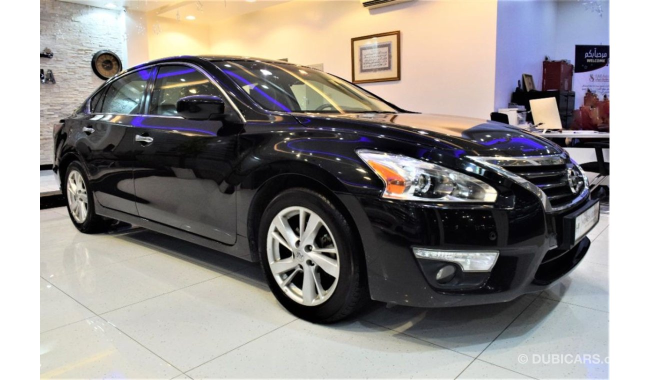 Nissan Altima FULL SERVICE HISTORY SV 2014 Model! in Black Color GCC Specs