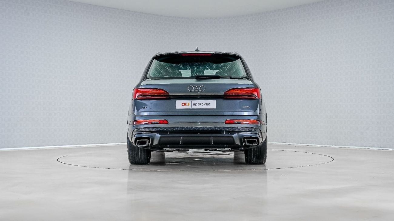 Audi Q7 45 TFSI quattro S-Line 3.0L Special Offer | AED 4,128 PM | Audi Service Pack 2030, Low KM | Q7 TFSI
