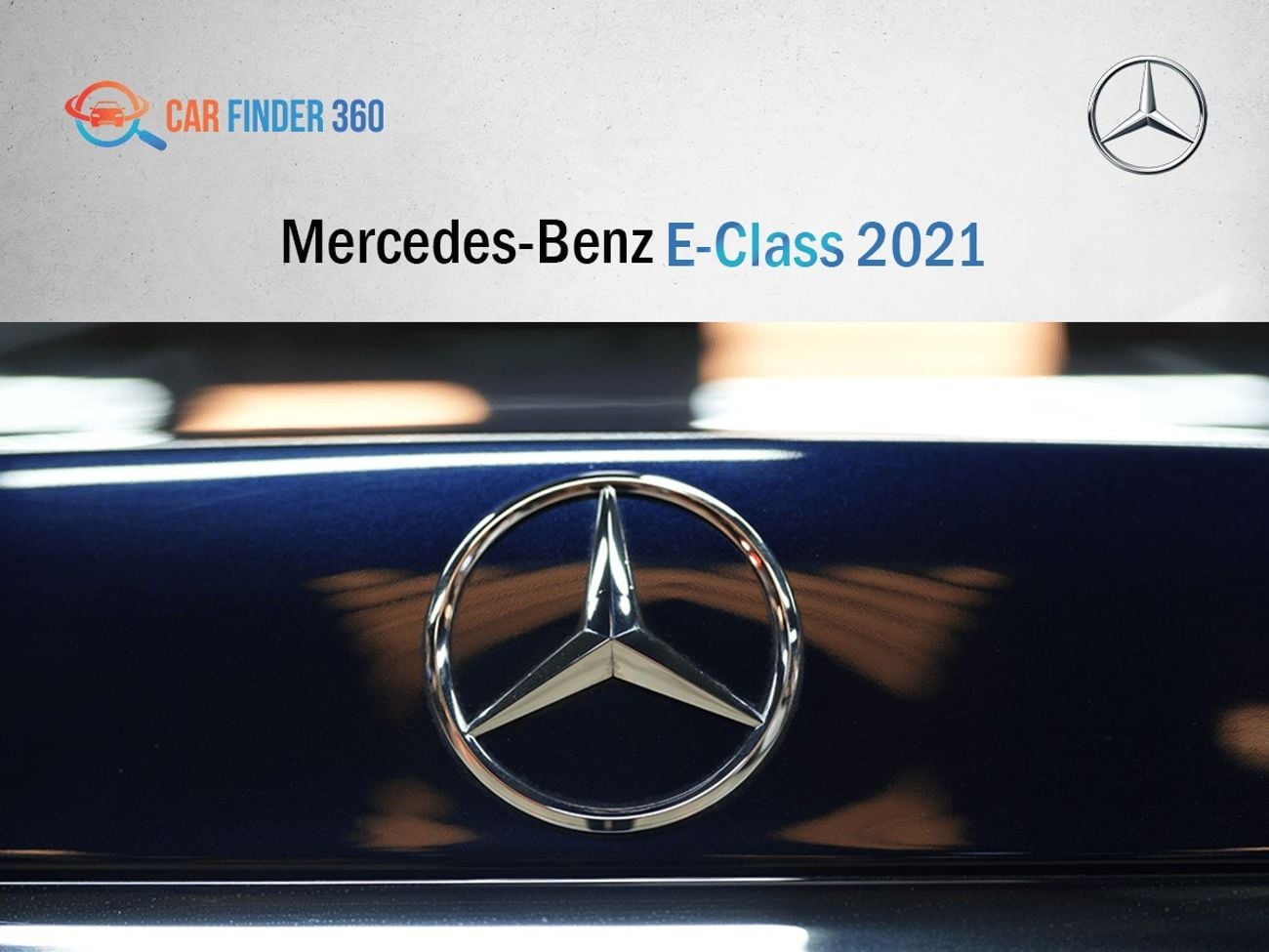 Mercedes-Benz E 250 Mercedes-Benz E-Class 250 2021