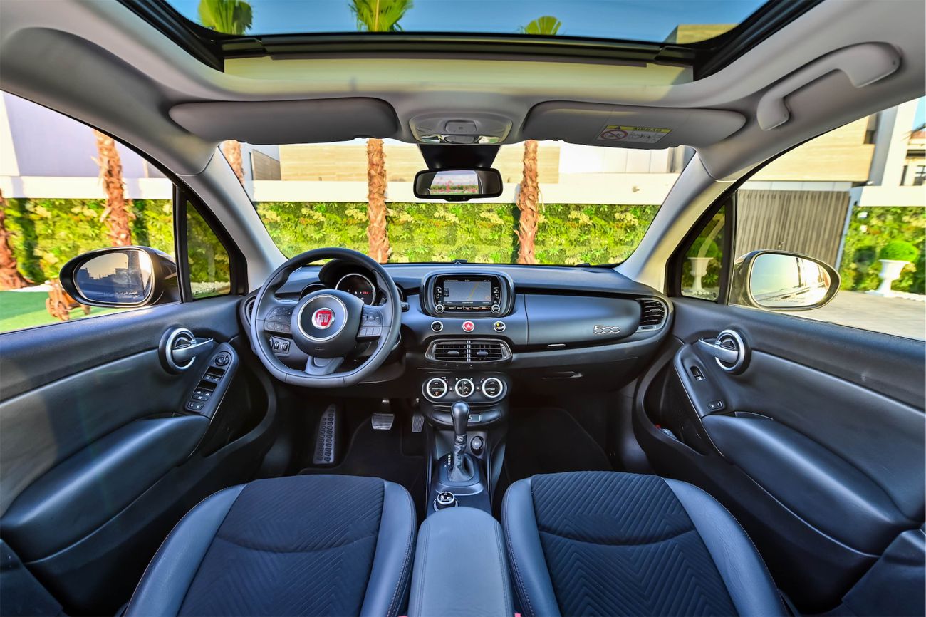 فيات 500X 2.4L AWD |1,155 P.M | 0% Downpayment | Full Option | Magnificent Condition!