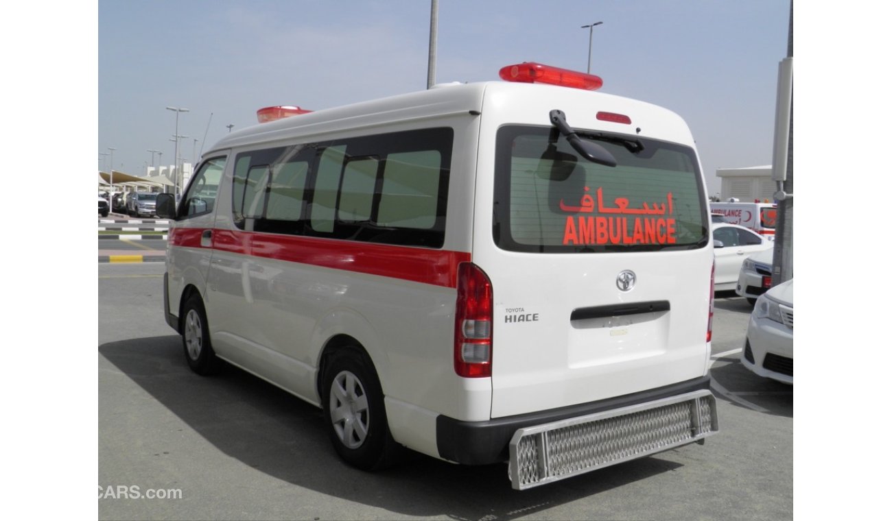 Toyota Hiace 2015 hiace mid roof ambulance Ref#192 (FINAL PRICE)