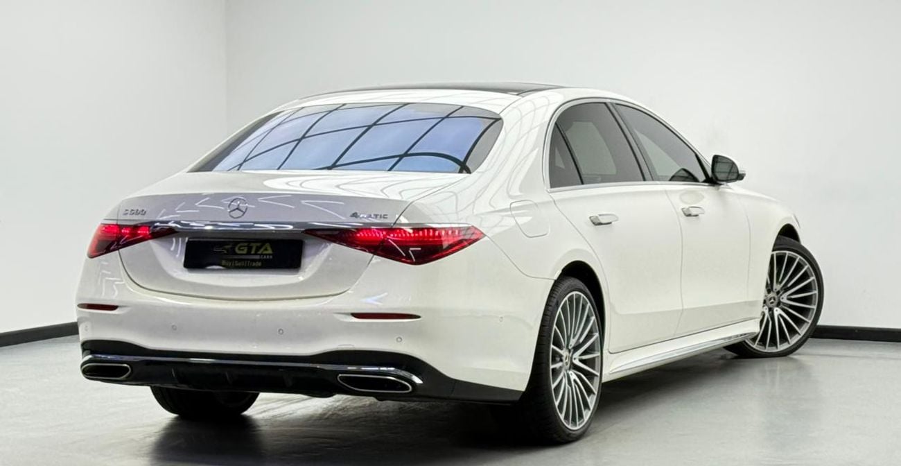 Mercedes-Benz S 580 4MATIC Exclusive 4.0L 2022 Mercedes S580 4matic, Warranty, Full Service History, Excellent Condition