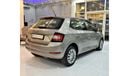 Skoda Fabia EXCELLENT DEAL for our Skoda FABIA 1.6L 2019 Model!! in Beige/Silver Color! GCC Specs