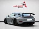 بورش كايمان 718 GT4 RS FULL AGENCY SERVICE & WARRANTY | WEISSACH | 0% DOWN | AED 10,400 P.M