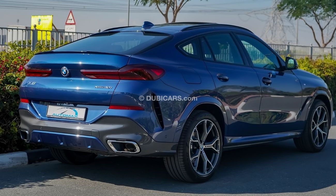 New BMW X6 XDRIVE40I 3.0L V6 AWD , CARBON FIBER , 2023 , GCC , 0Km