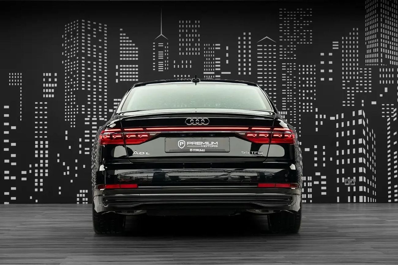 أودي A8 AUDI | A8L QUATTRO 55 | 2026 | GCC SPECS DEALER WARRANTY + SERVICE CONTRACT. Full self-driving capab