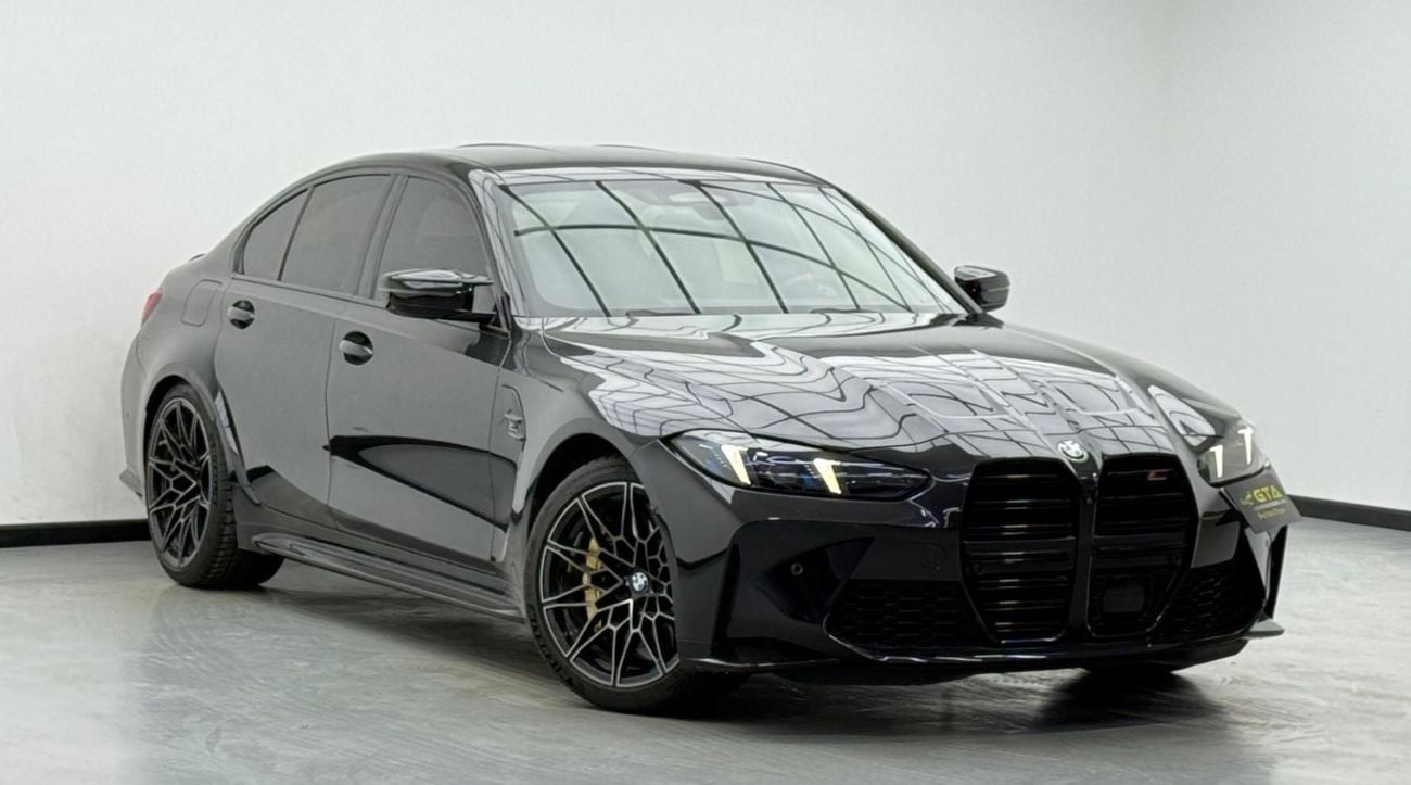 BMW M3 2025 BMW M3 Competition, 2029 BMW Warranty + Service Pack, Very Low Km, Fully Loaded, GCC