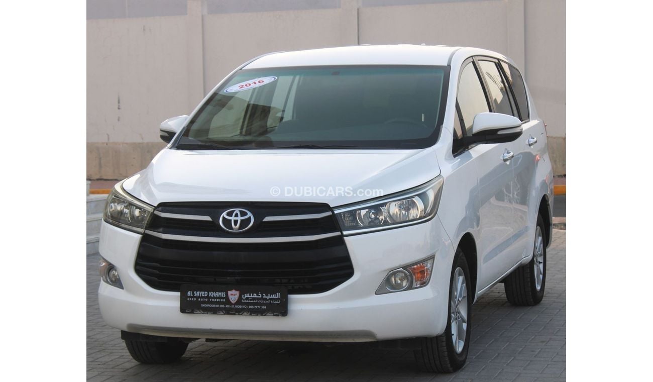 Toyota Innova SE Toyota Innova 2016 GCC, in excellent condition