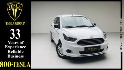 Ford Figo / SEDAN / GCC / 2017 / DEALER WARRANTY AND SERVICE CONTRACT UNTIL 29/03/2022 / 310 DHS MONTHLY