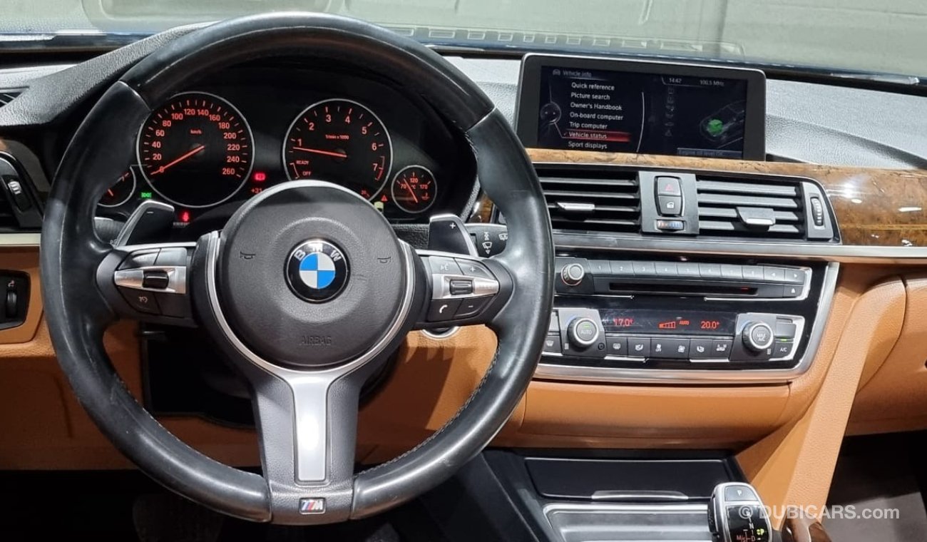 BMW 420i 2015 BMW 420I Gran Coupe, Luxury Line, Service History, Warranty, GCC