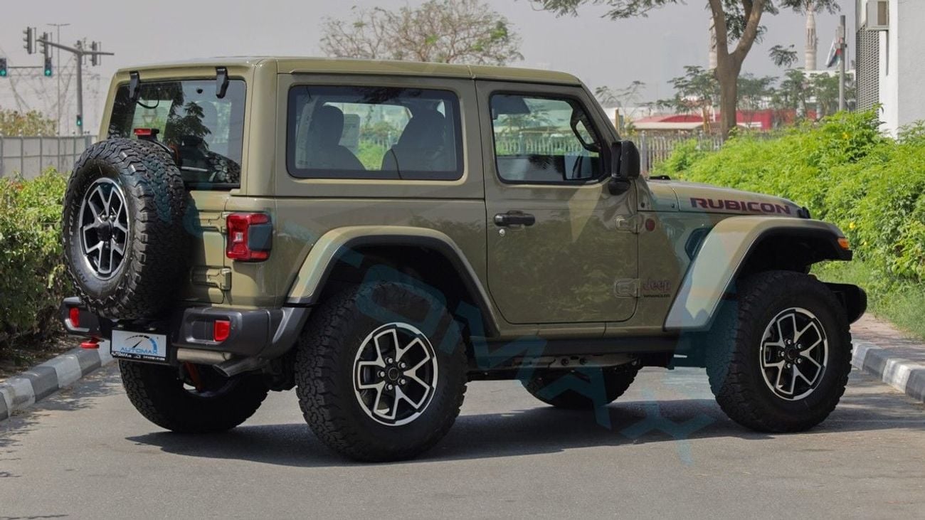 Jeep Wrangler Rubicon 2.0L Turbo 4x4 2025 GCC 0Km With 5Y Or 120K km Warranty & 3Y Service @Official Dealer
