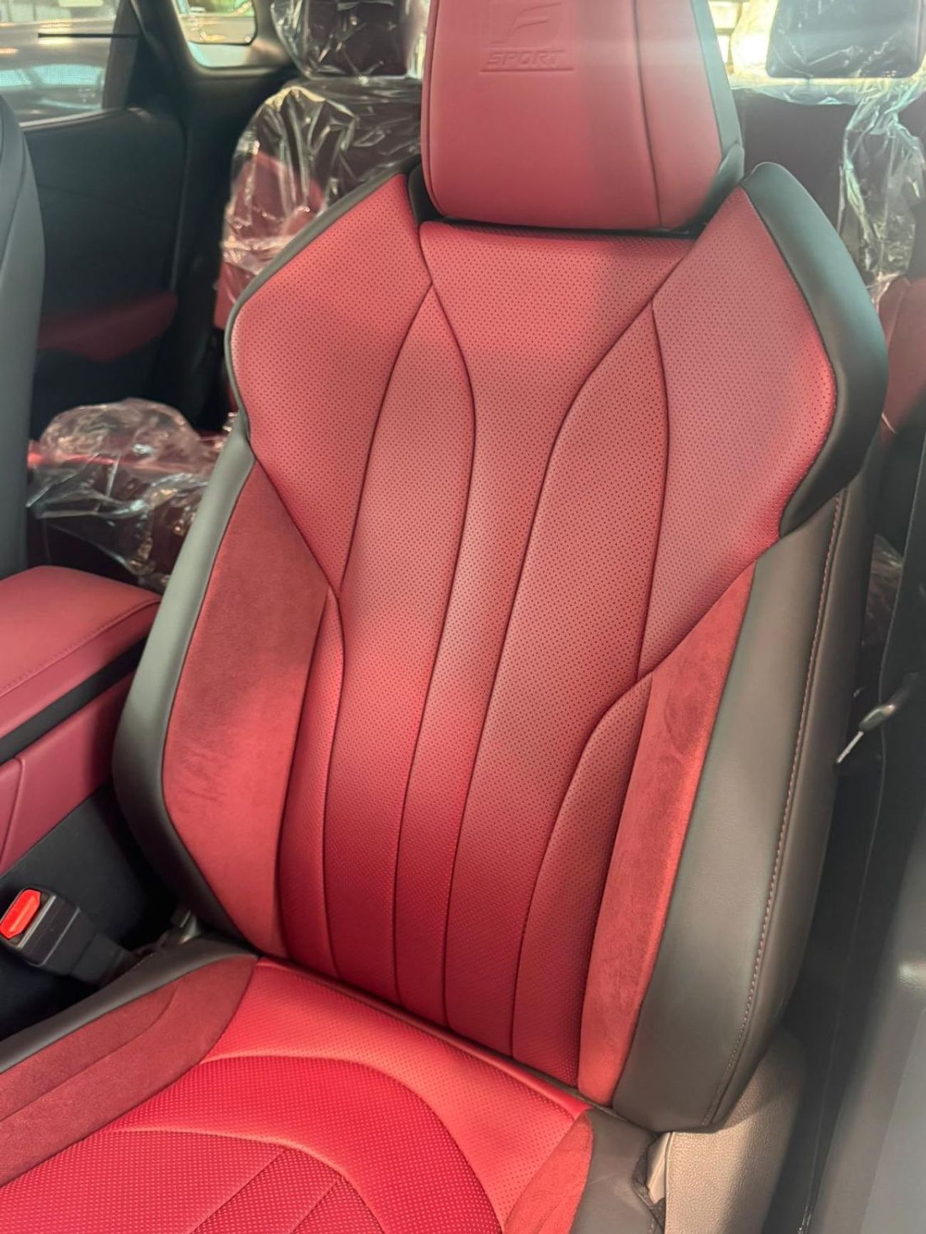 لكزس RX 350 2025 Lexus RX350 F-sport 2.4L AT Petrol AWD (Silver-Red)