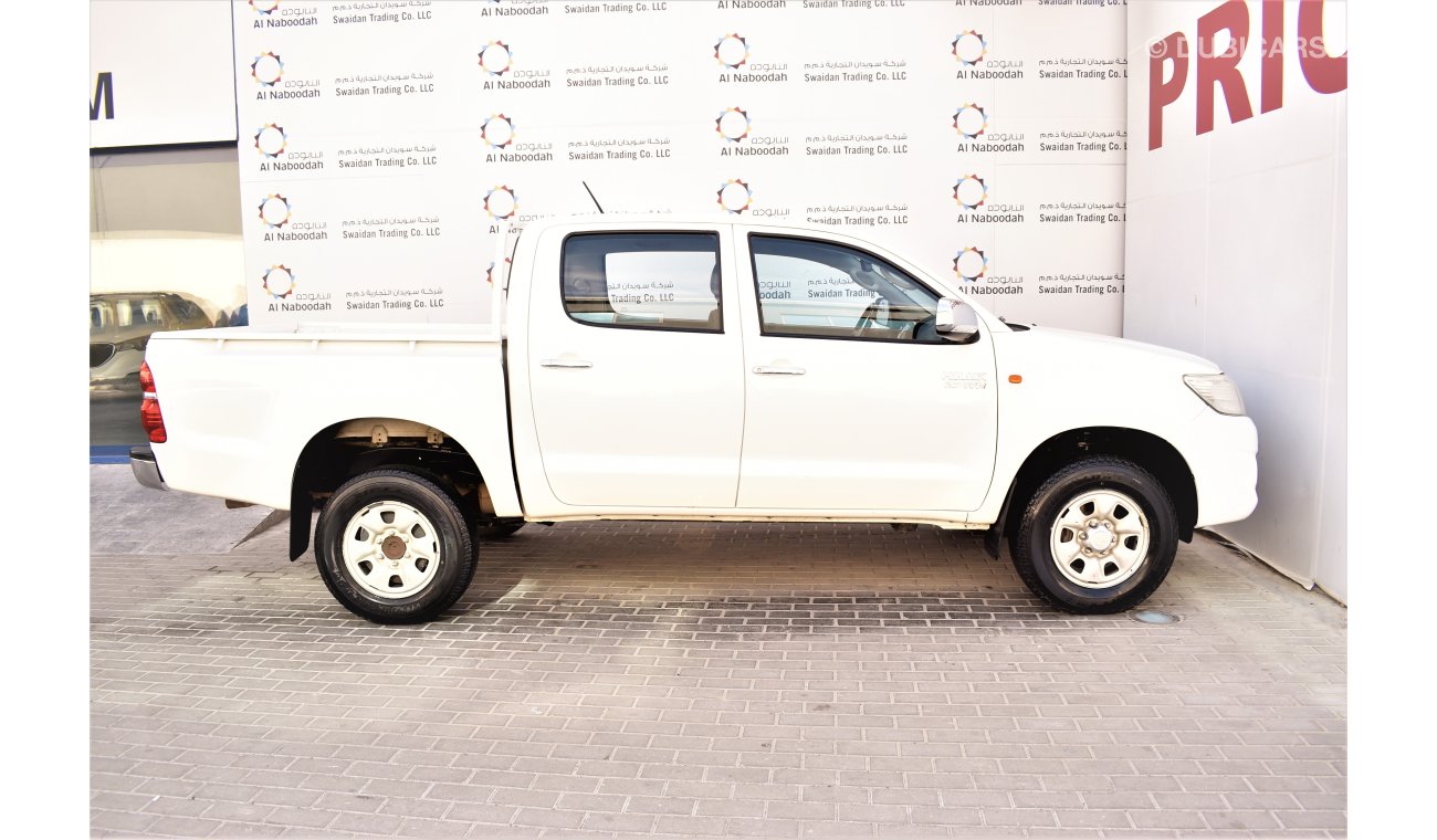 Toyota Hilux 2.7L 4WD GL DOUBLE CABIN 2015 GCC SPECS