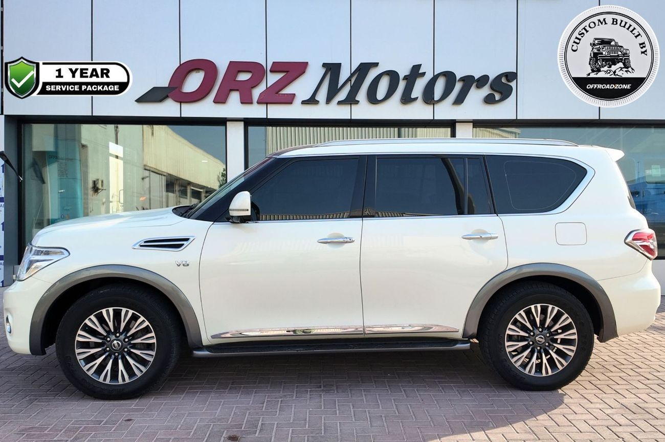 Nissan Patrol Nissan Patrol White Platinum / 1 Year Service Package Included