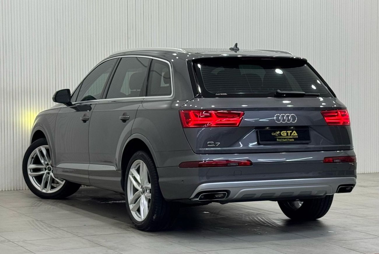 Audi Q7 55 TFSI quattro 3.0L 2019 Audi Q7 55TFSI Quattro, Warranty, Full Audi Service History, 7 Seater, GCC