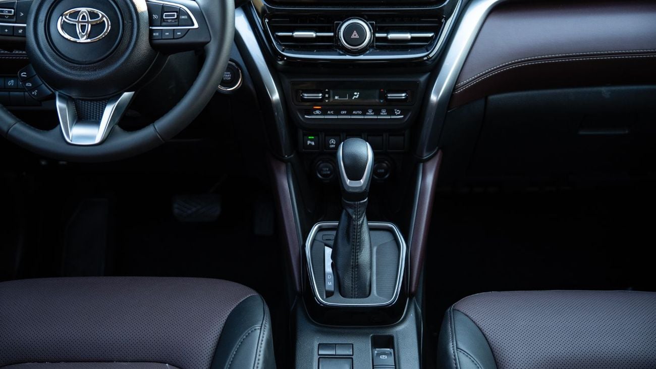 تويوتا أوربان كروزر 1.5L – Midnight Black Inside Black and Red | Export Only