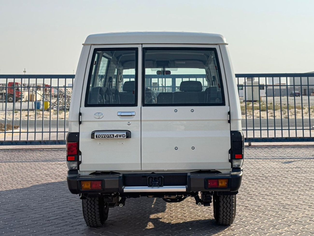 Toyota Land Cruiser 70 2024 Toyota LC78 2.8 Hard Top - White inside Bluish Grey | Export Only