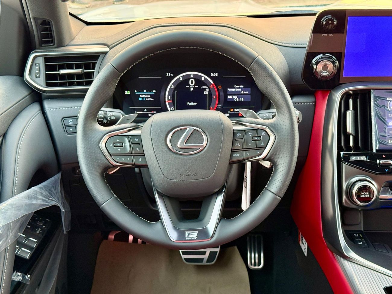 لكزس LX 600 Lexus Lx600 Fsport 3.5L A/T Petrol